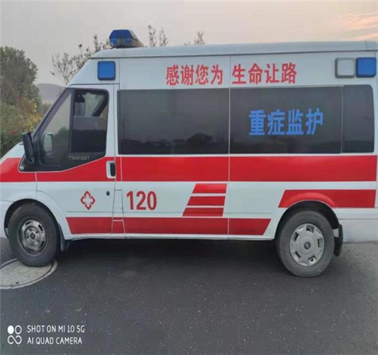 顺河回族救护车出租服务案例3