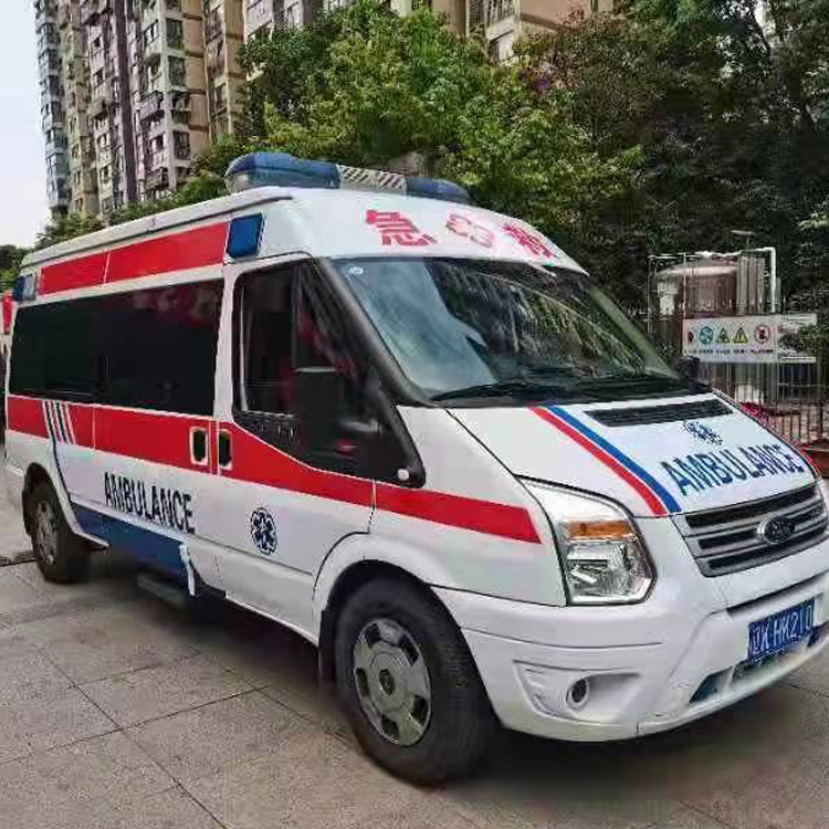 顺河回族长途救护车护送病人返乡